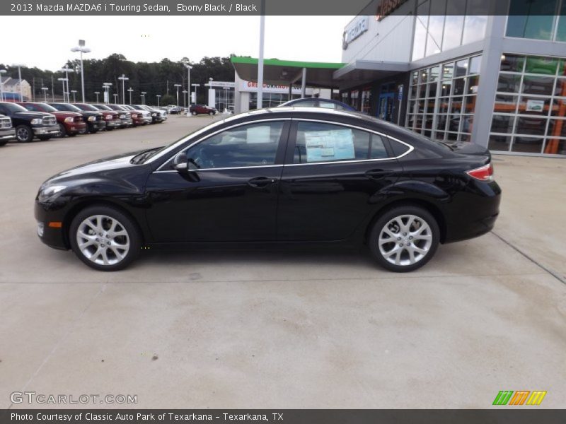 Ebony Black / Black 2013 Mazda MAZDA6 i Touring Sedan