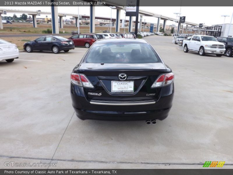 Ebony Black / Black 2013 Mazda MAZDA6 i Touring Sedan