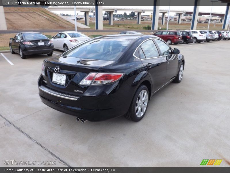 Ebony Black / Black 2013 Mazda MAZDA6 i Touring Sedan