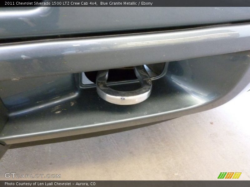 Blue Granite Metallic / Ebony 2011 Chevrolet Silverado 1500 LTZ Crew Cab 4x4