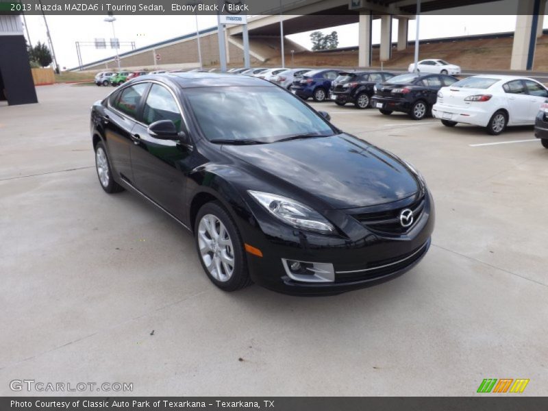 Ebony Black / Black 2013 Mazda MAZDA6 i Touring Sedan