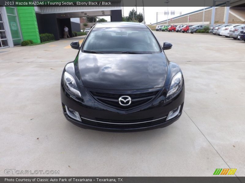 Ebony Black / Black 2013 Mazda MAZDA6 i Touring Sedan