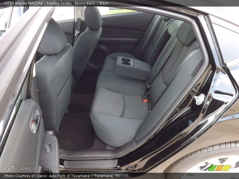  2013 MAZDA6 i Touring Sedan Black Interior