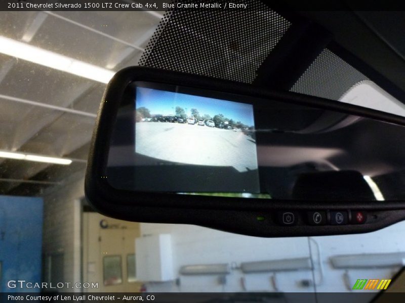 Blue Granite Metallic / Ebony 2011 Chevrolet Silverado 1500 LTZ Crew Cab 4x4
