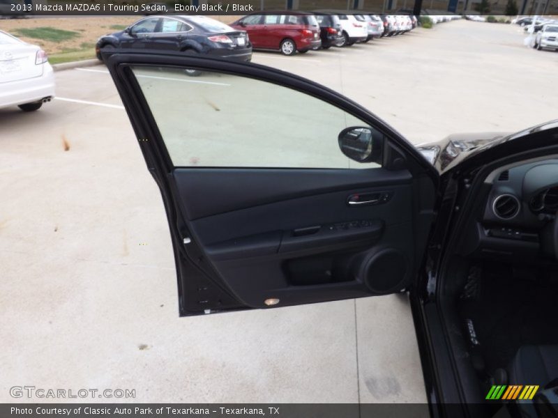 Ebony Black / Black 2013 Mazda MAZDA6 i Touring Sedan
