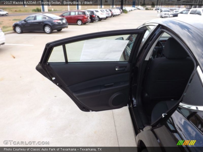 Ebony Black / Black 2013 Mazda MAZDA6 i Touring Sedan