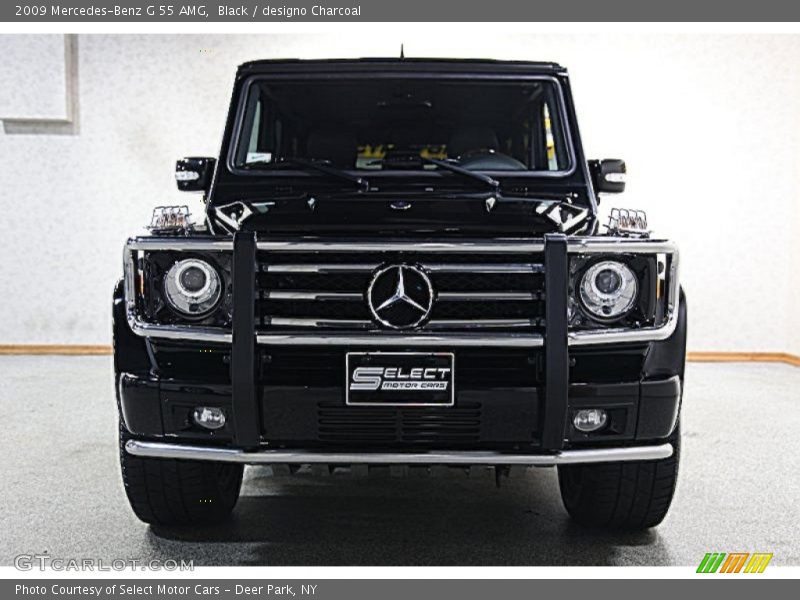 Black / designo Charcoal 2009 Mercedes-Benz G 55 AMG