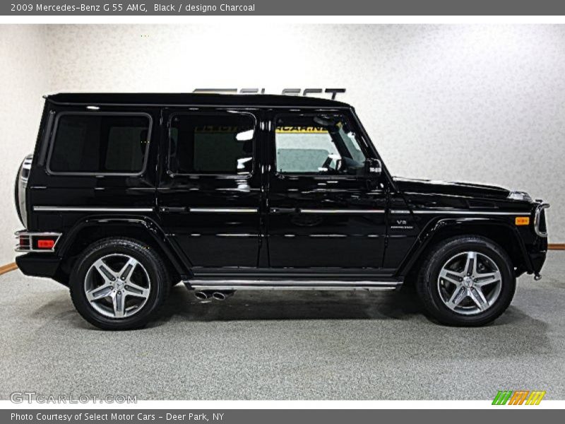 Black / designo Charcoal 2009 Mercedes-Benz G 55 AMG