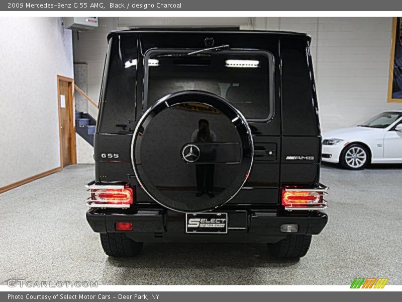 Black / designo Charcoal 2009 Mercedes-Benz G 55 AMG
