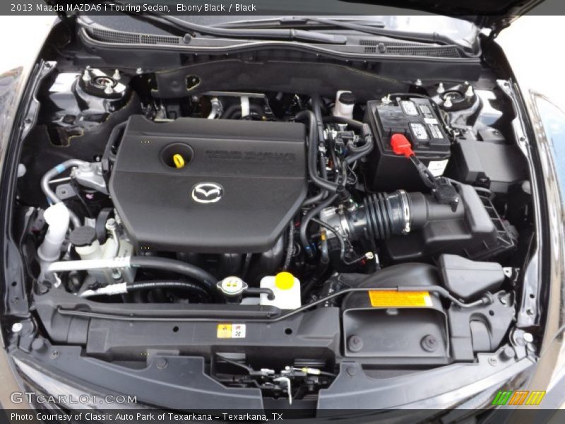  2013 MAZDA6 i Touring Sedan Engine - 2.5 Liter DOHC 16-Valve VVT 4 Cylinder