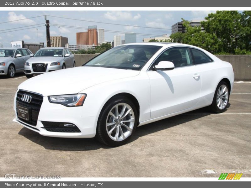 Ibis White / Black 2013 Audi A5 2.0T quattro Coupe