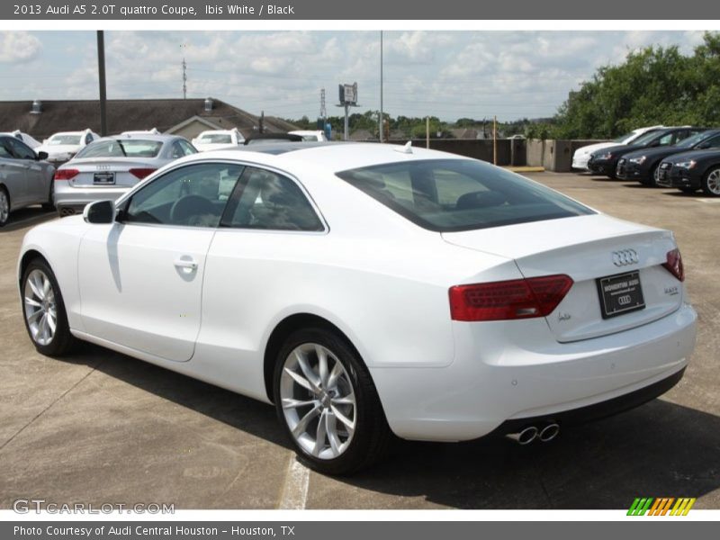Ibis White / Black 2013 Audi A5 2.0T quattro Coupe