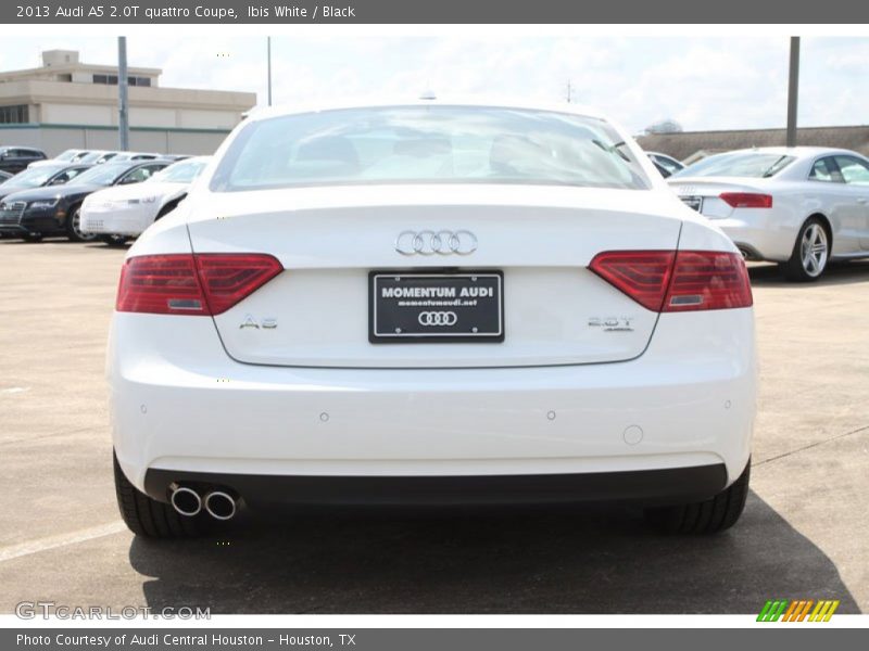 Ibis White / Black 2013 Audi A5 2.0T quattro Coupe