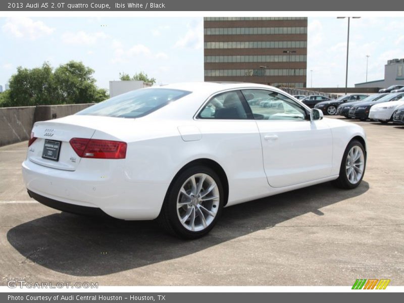 Ibis White / Black 2013 Audi A5 2.0T quattro Coupe