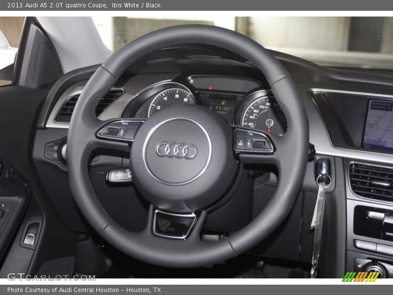 Ibis White / Black 2013 Audi A5 2.0T quattro Coupe