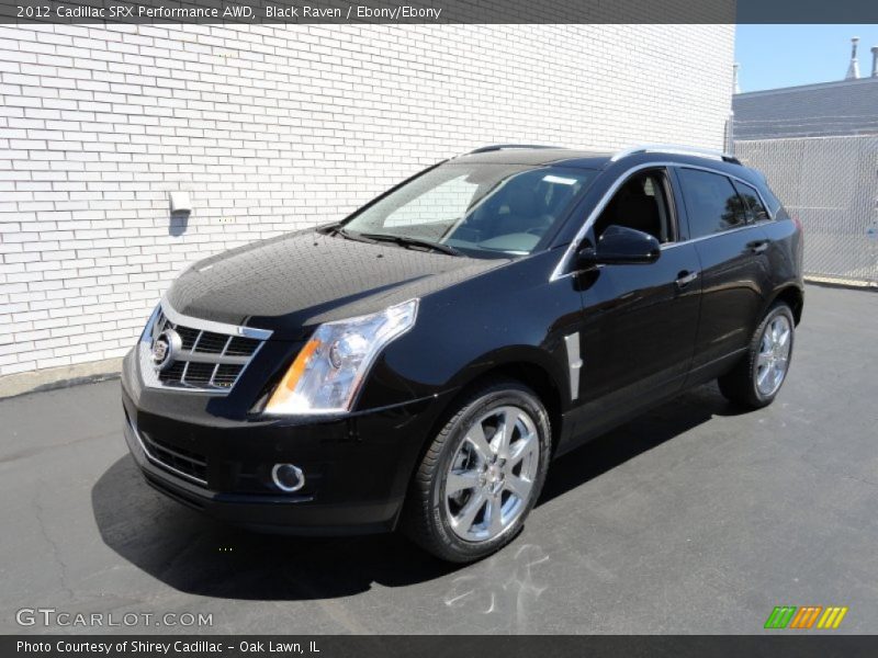 Black Raven / Ebony/Ebony 2012 Cadillac SRX Performance AWD