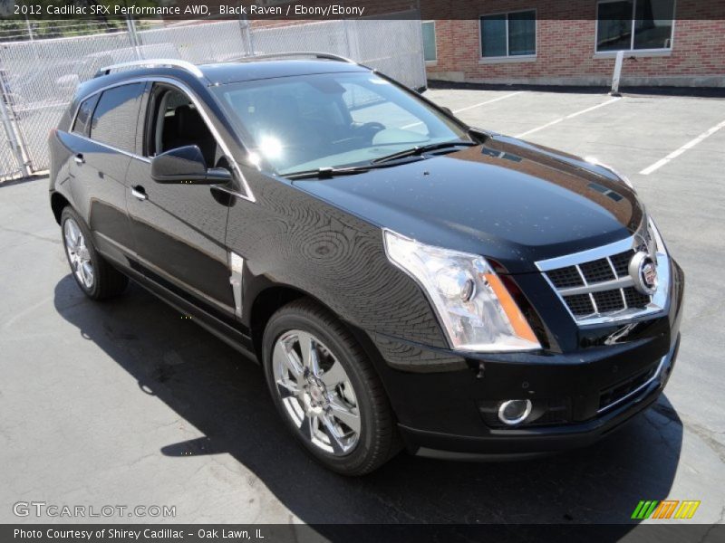 Black Raven / Ebony/Ebony 2012 Cadillac SRX Performance AWD
