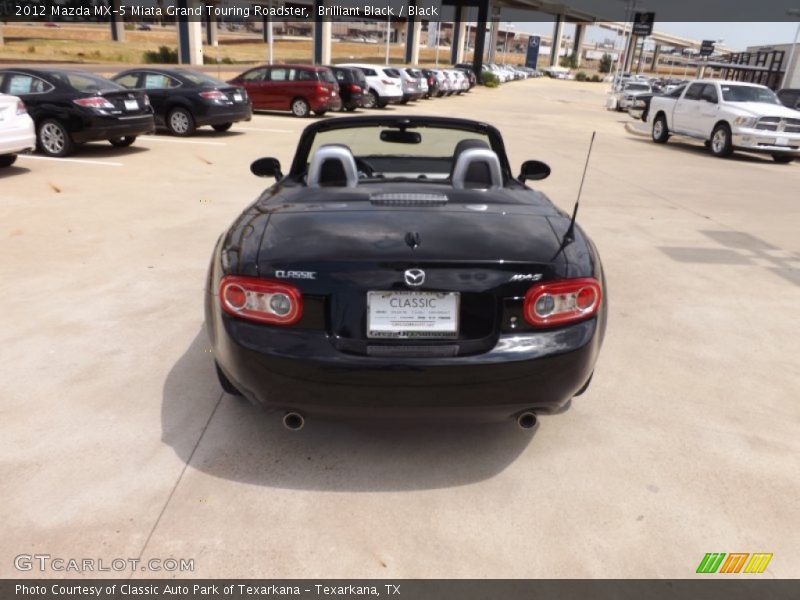 Brilliant Black / Black 2012 Mazda MX-5 Miata Grand Touring Roadster