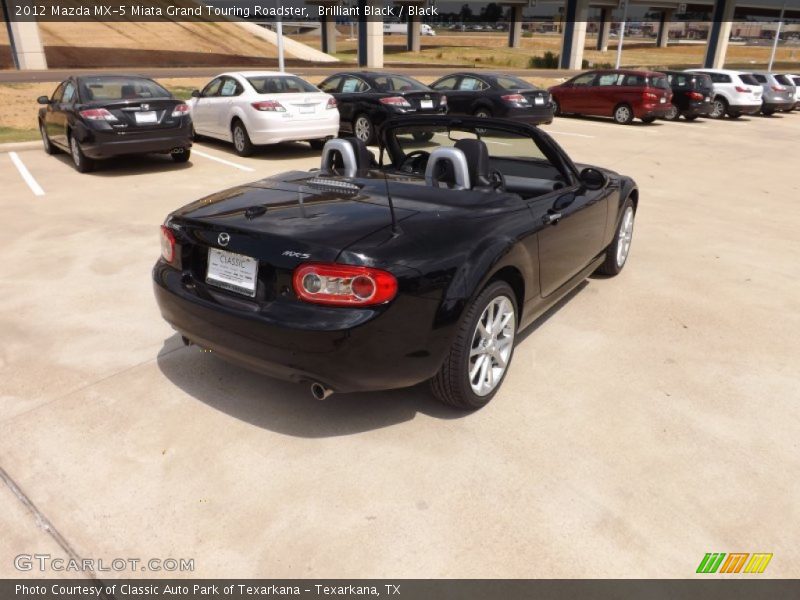 Brilliant Black / Black 2012 Mazda MX-5 Miata Grand Touring Roadster