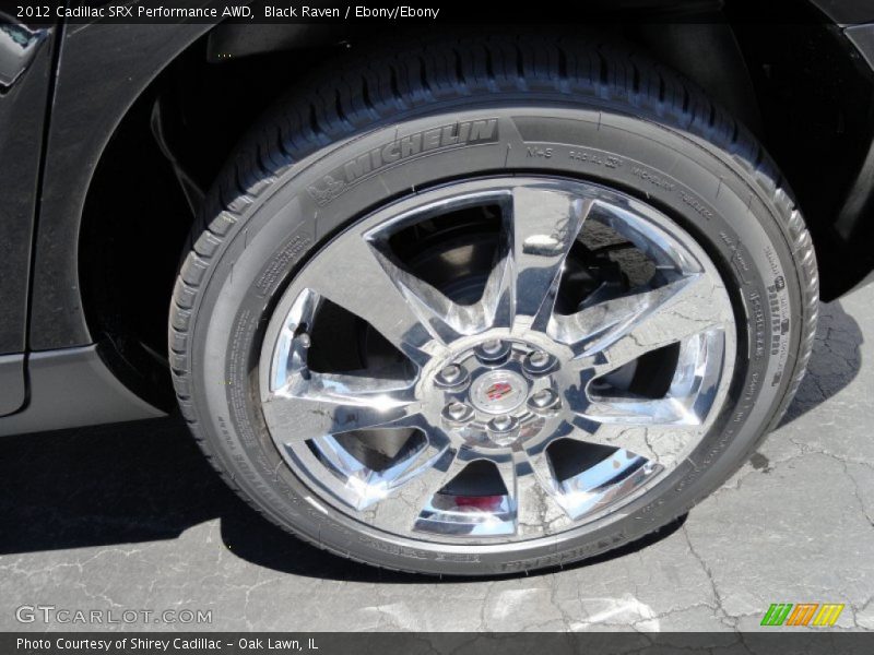 Black Raven / Ebony/Ebony 2012 Cadillac SRX Performance AWD