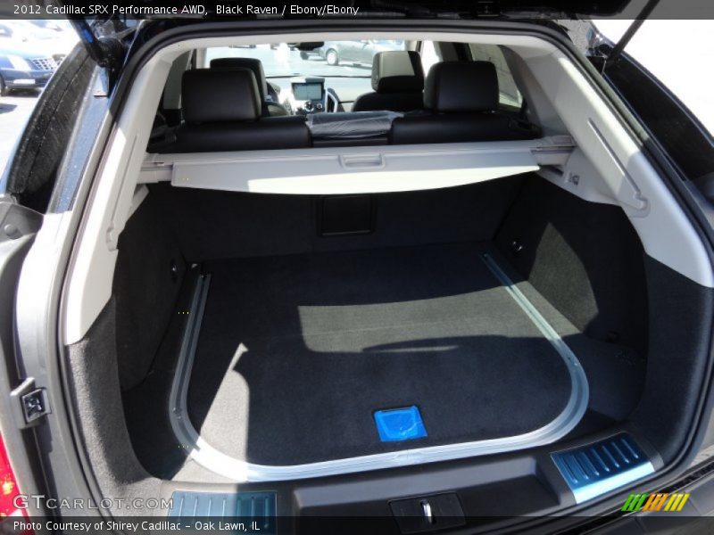 Black Raven / Ebony/Ebony 2012 Cadillac SRX Performance AWD