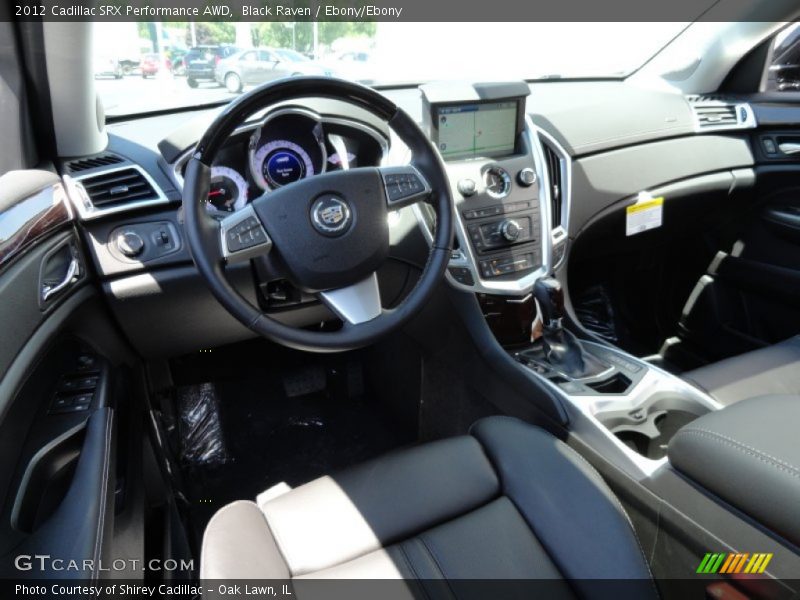Black Raven / Ebony/Ebony 2012 Cadillac SRX Performance AWD