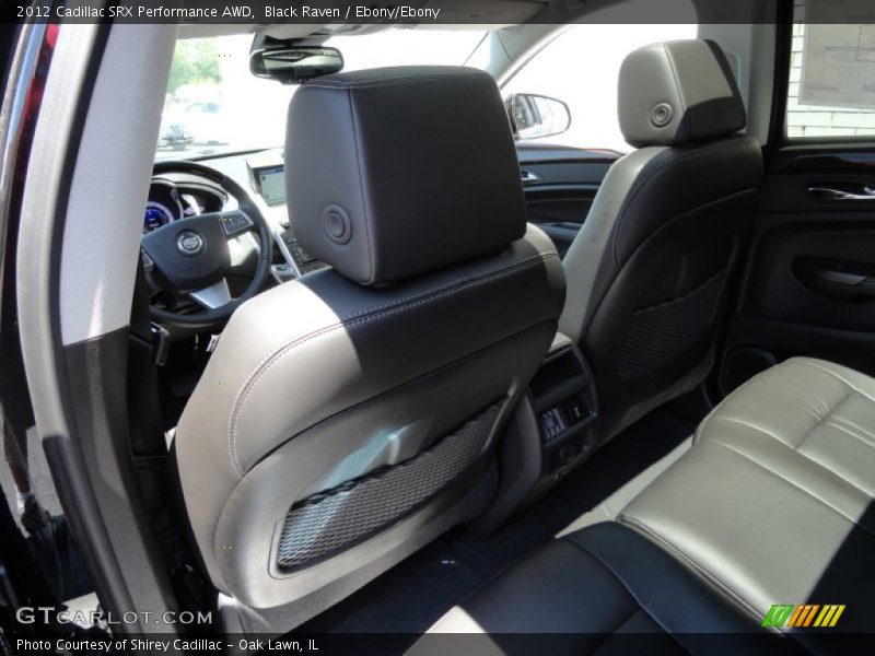 Black Raven / Ebony/Ebony 2012 Cadillac SRX Performance AWD