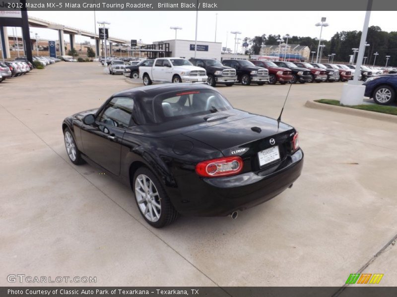 Brilliant Black / Black 2012 Mazda MX-5 Miata Grand Touring Roadster