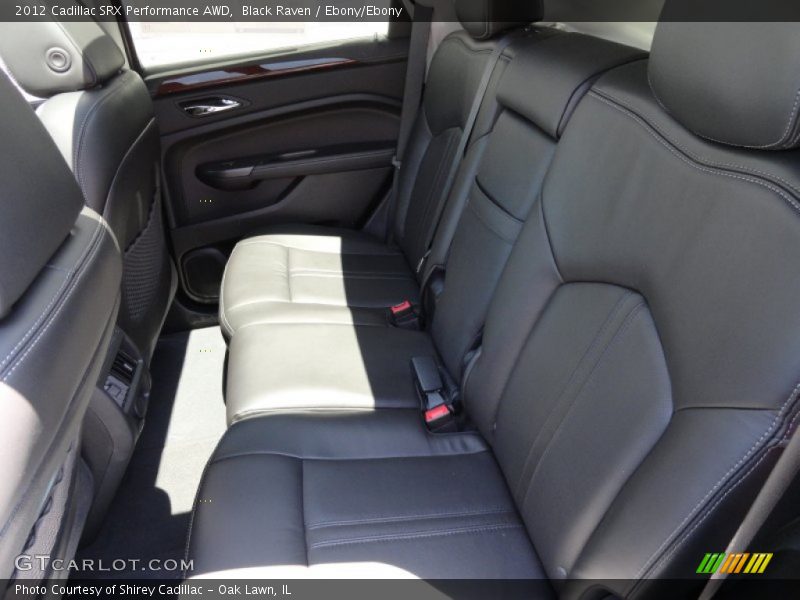 Black Raven / Ebony/Ebony 2012 Cadillac SRX Performance AWD
