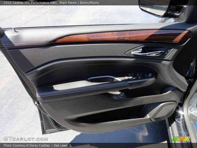 Black Raven / Ebony/Ebony 2012 Cadillac SRX Performance AWD