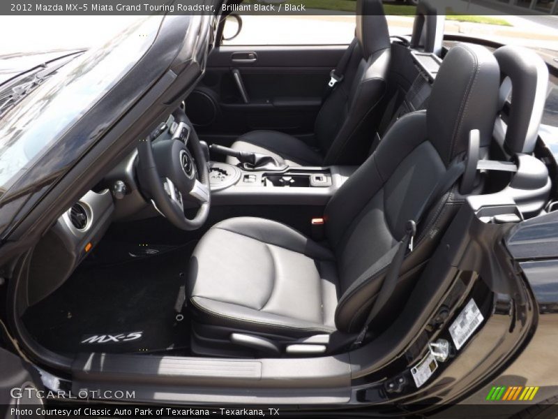 Brilliant Black / Black 2012 Mazda MX-5 Miata Grand Touring Roadster