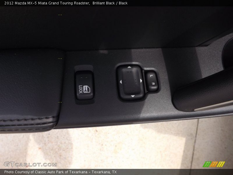 Brilliant Black / Black 2012 Mazda MX-5 Miata Grand Touring Roadster