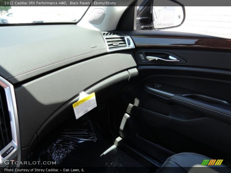 Black Raven / Ebony/Ebony 2012 Cadillac SRX Performance AWD