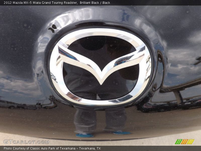 Brilliant Black / Black 2012 Mazda MX-5 Miata Grand Touring Roadster