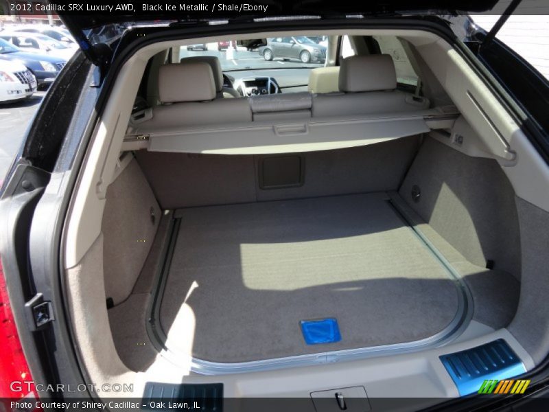 Black Ice Metallic / Shale/Ebony 2012 Cadillac SRX Luxury AWD