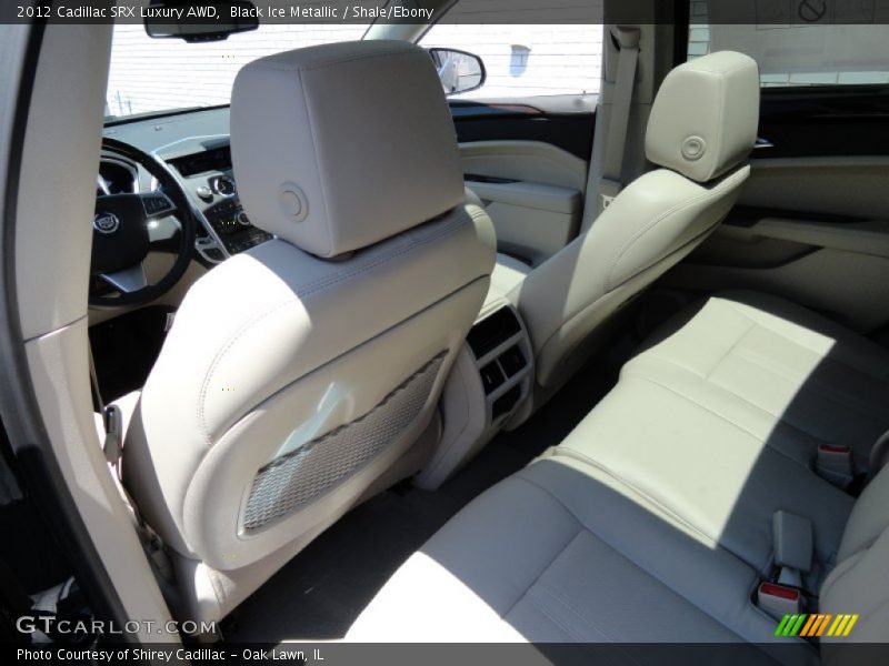 Black Ice Metallic / Shale/Ebony 2012 Cadillac SRX Luxury AWD