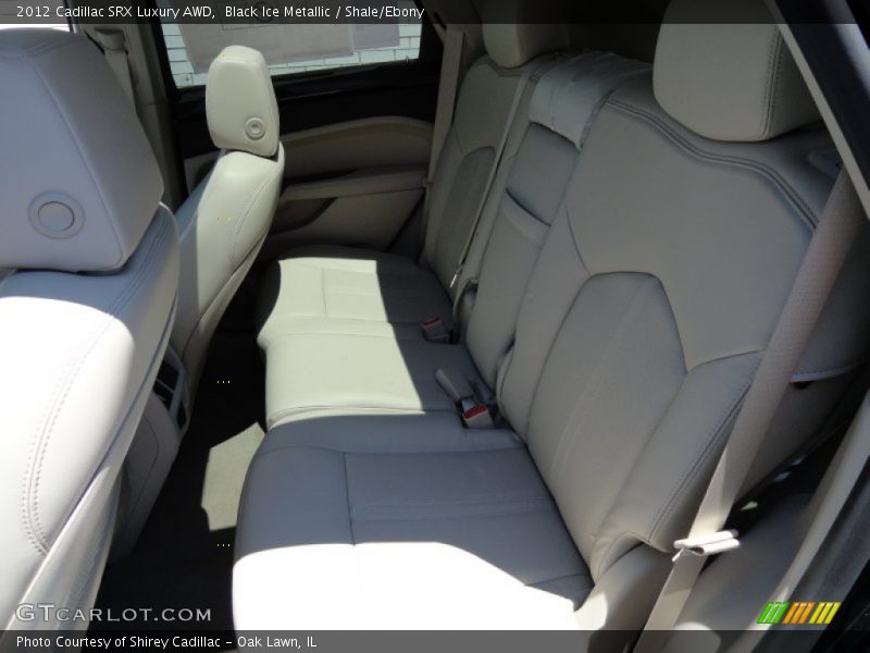 Black Ice Metallic / Shale/Ebony 2012 Cadillac SRX Luxury AWD