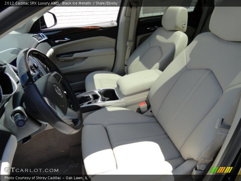 Black Ice Metallic / Shale/Ebony 2012 Cadillac SRX Luxury AWD