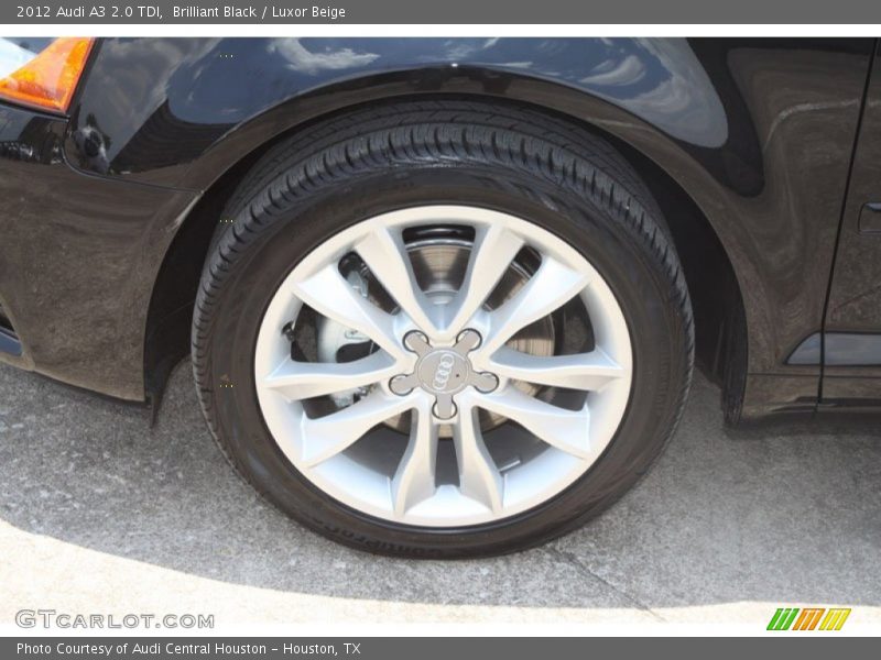 Brilliant Black / Luxor Beige 2012 Audi A3 2.0 TDI
