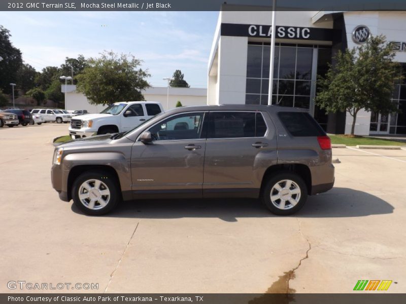 Mocha Steel Metallic / Jet Black 2012 GMC Terrain SLE