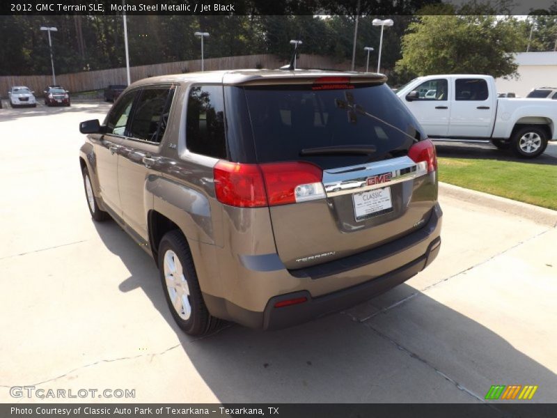Mocha Steel Metallic / Jet Black 2012 GMC Terrain SLE