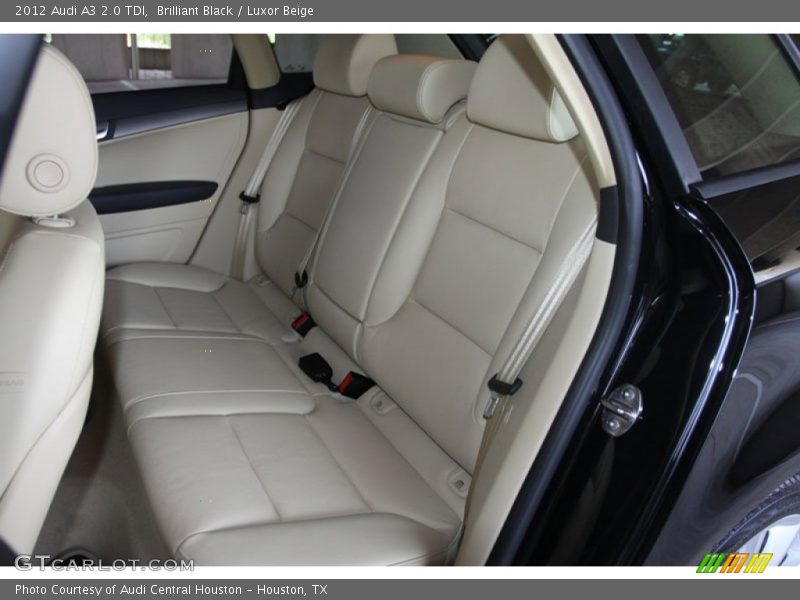Brilliant Black / Luxor Beige 2012 Audi A3 2.0 TDI