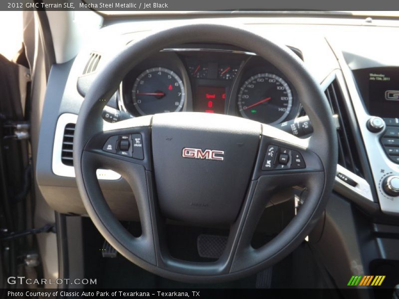 Mocha Steel Metallic / Jet Black 2012 GMC Terrain SLE