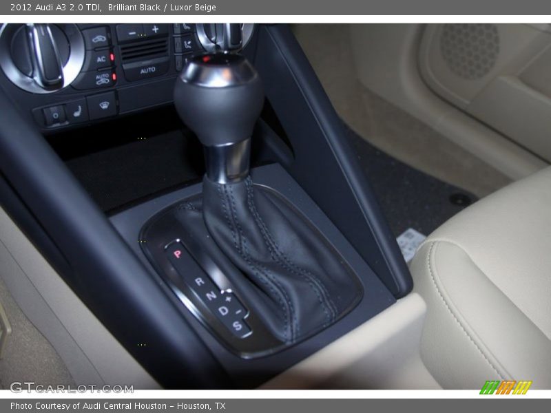 Brilliant Black / Luxor Beige 2012 Audi A3 2.0 TDI