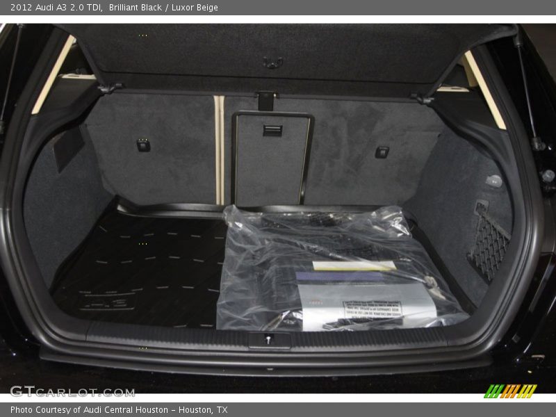 Brilliant Black / Luxor Beige 2012 Audi A3 2.0 TDI