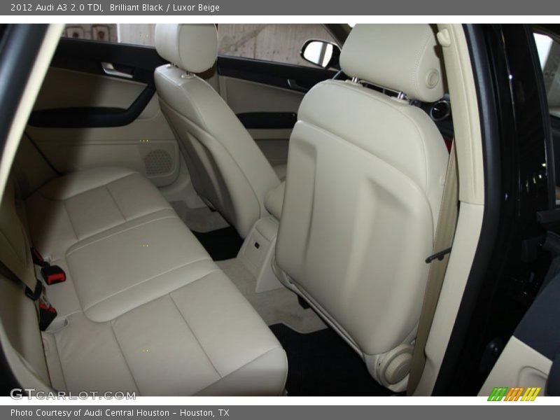 Brilliant Black / Luxor Beige 2012 Audi A3 2.0 TDI