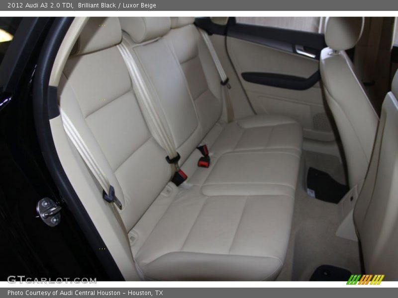 Brilliant Black / Luxor Beige 2012 Audi A3 2.0 TDI