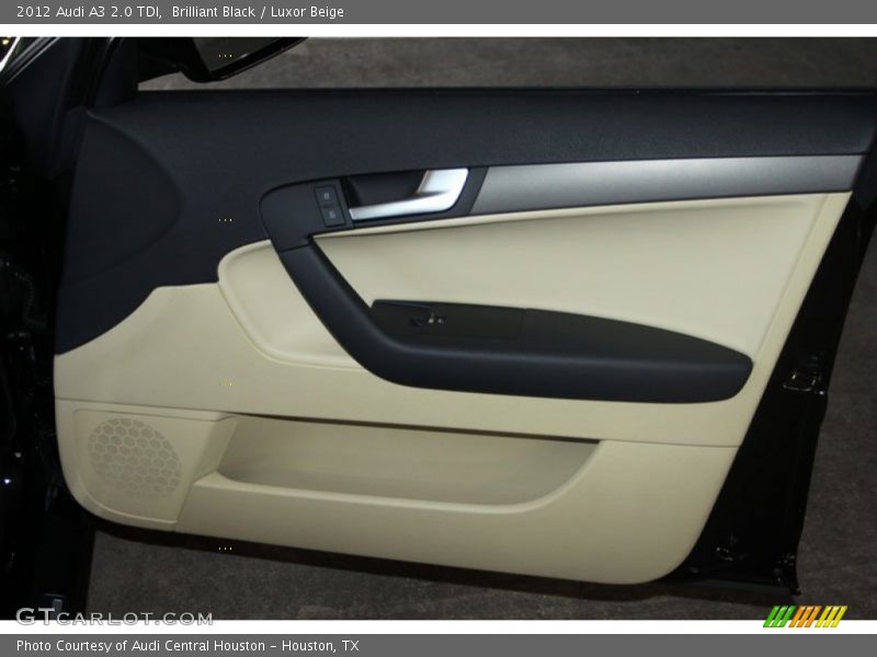 Brilliant Black / Luxor Beige 2012 Audi A3 2.0 TDI