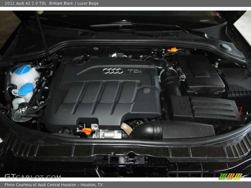 Brilliant Black / Luxor Beige 2012 Audi A3 2.0 TDI