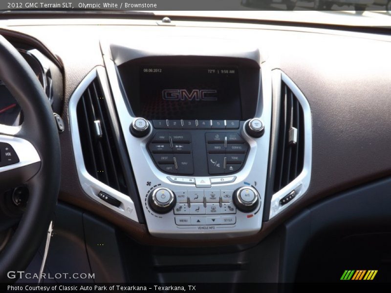 Olympic White / Brownstone 2012 GMC Terrain SLT